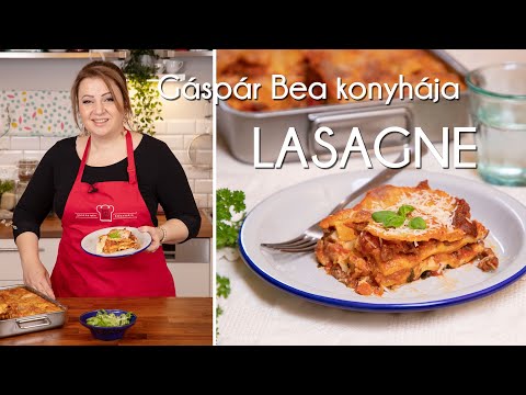 Gáspár Bea bolognai lasagne receptje | Mindmegette.hu
