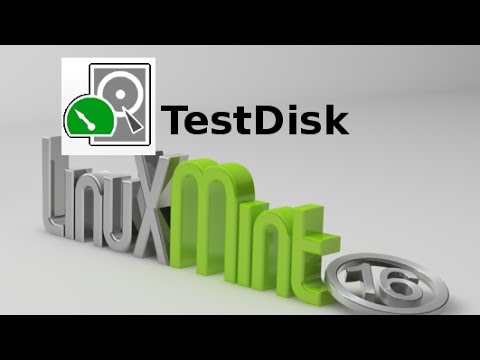 TestDisk – Partition Scanner & Data Recovery Utility for Linux Mint (Ubuntu)
