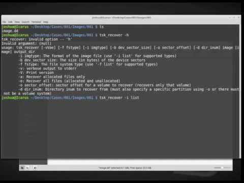 Forensic Data Recovery in Linux – tsk_recover
