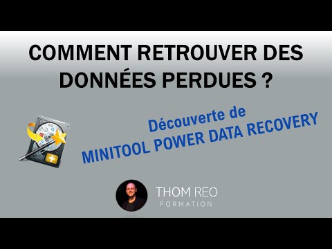 Comment RÉCUPÉRER des DONNÉES perdues ? – Tutoriel Minitool Power Data Recovery (version gratuite)