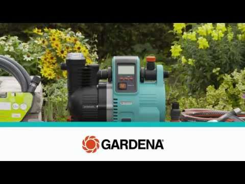 GARDENA Automatic Home and Garden Pumps – How-To – Initial Operation