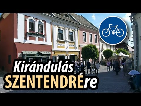 Kirándulás Szentendrére kerékpárral, útifilm, 2015 október 4.