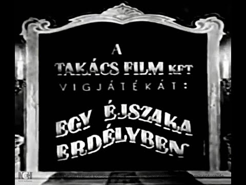 Egy éjszaka Erdélyben 🦻  Magyar vígjáték 1941 //Felirattal! #TAmiXSUBTM