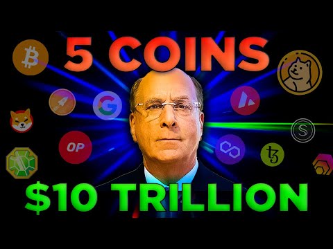 BlackRock CEO Larry Fink SECRETLY INVESTING in Ethereum & 5 Crypto Coins