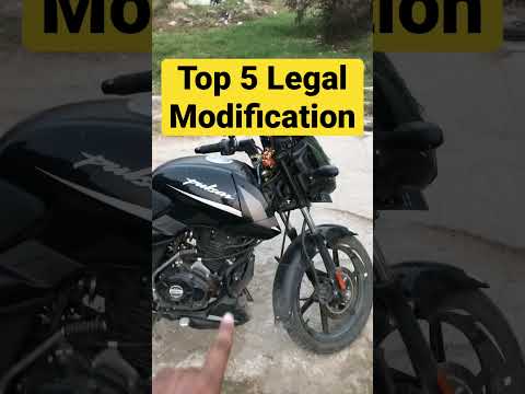 Top 5 Legal Bikes Modification | Ye Modification ke bad Police ka Dar Nhi #shorts #modified