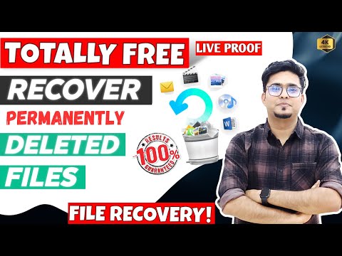TOTALLY FREE – DATA Recovery Software 2023 | Recover Permanently Deleted Files [100% FREE ✅ PART-2 ]