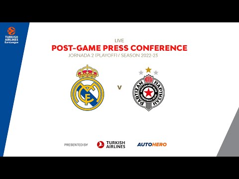 Post-game Press Conference | Real Madrid vs Partizán de Belgrado | 2º partido playoff