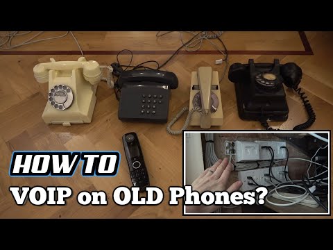 How to Connect Landline Phones / Extensions to VOIP on Fibre Internet