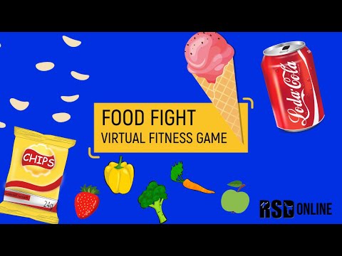 Food Fight – Virtual Fitness Health Workout (Get Active Games)