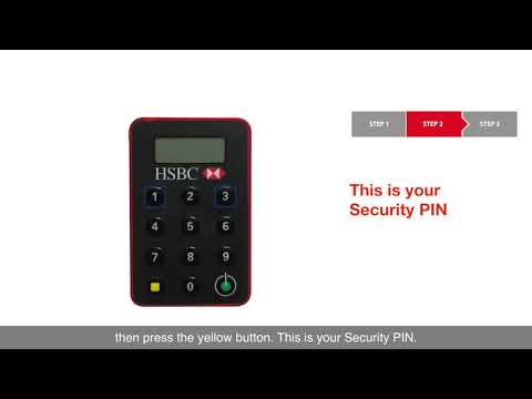 How to activate security device | HSBC Online Banking