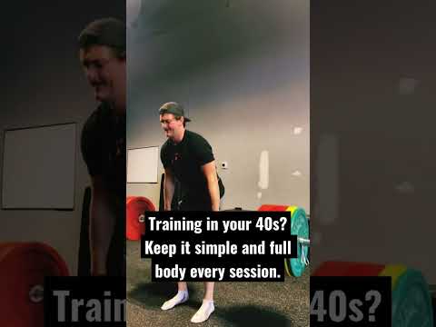 How to Train in your 40s. #fitness #health #youtubeshorts #fit #training #veteran #strength
