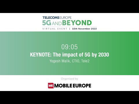 Telecoms Europe 5G and Beyond 2022: The impact of 5G by 2030, Tele2