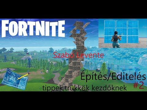 Fortnite alap építés és editelés tippek,trükkök kezdőknek #2