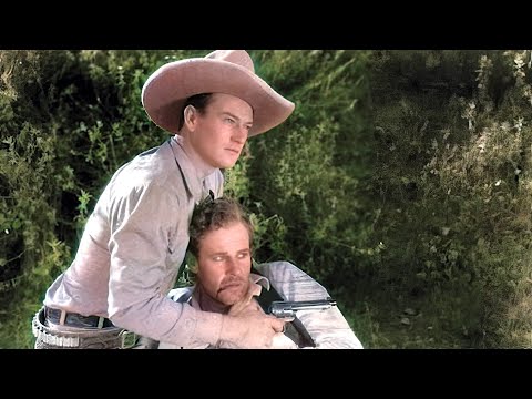 John Wayne | Sagebrush Trail (Western, 1933) Colorized Movie | Subtitles