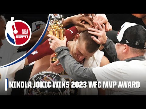 Nikola Jokic wins the 2023 Magic Johnson Western Conference Finals MVP award 🏆 | NBA on ESPN