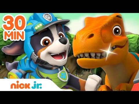 Rex’s BEST Dinosaur Rescues 🦖 PAW Patrol! | 30 Minute Compilation | Nick Jr.