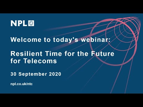 Resilient Time for the Future for Telecoms webinar