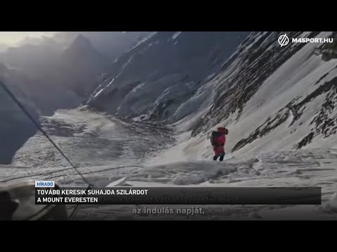 Tovább keresik Suhajda Szilárdot a Mount Everesten