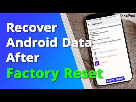 How to Recover Android Data After Factory Reset 2023 NEW (100% Working)