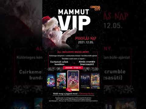 MIKULÁS-NAP A MAMMUT VIP-BAN december 5-én kicsiknek és nagyoknak egyaránt😀