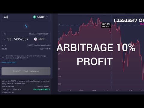I made 10% profit from this CRYPTO ARBITRAGE in 10 minutes!