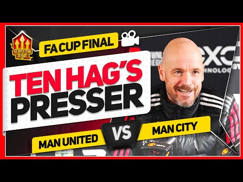 ANTONY OUT! TEN HAG PRESS CONFERENCE REACTION! FA CUP FINAL MAN UTD vs MAN CITY