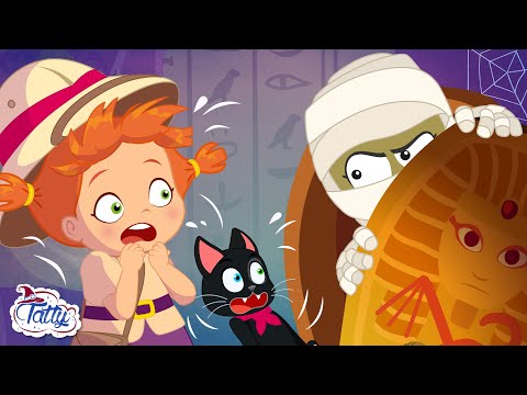 🐫 Tatty és Misifu kalandjai a piramisban 🧟‍♀️ Érdekes rajzfilmek gyerekeknek