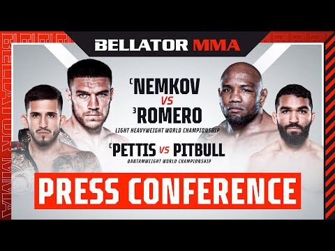 Press Conference Bellator 297: Nemkov vs. Romero