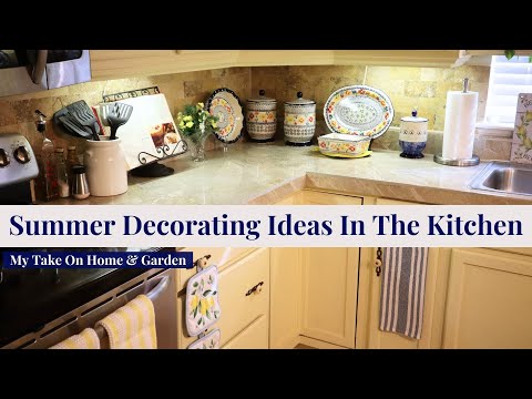 Decorating The Kitchen With Lemons For Summer 2023 // Lemon Decor Ideas