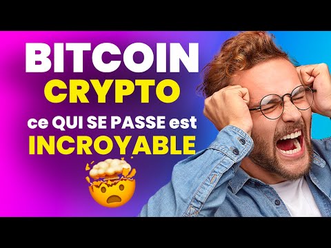 BITCOIN / CRYPTO INCROYABLE 😱 les INSTITUTIONNELS FOMO ? 😳
