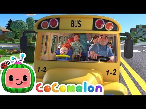 [ 15 MIN LOOP ] Wheels on the Bus | CoComelon Nursery Rhymes & Kids Songs