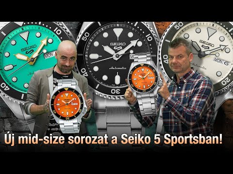 Új mid-size sorozat a Seiko 5 Sports-ban – Seiko Boutique TV – S03E43