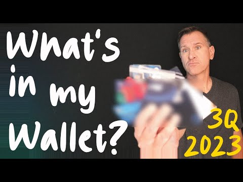 2023 WHAT’S IN MY WALLET??? 💳 Credit Cards I’m Carrying in Quarter #3