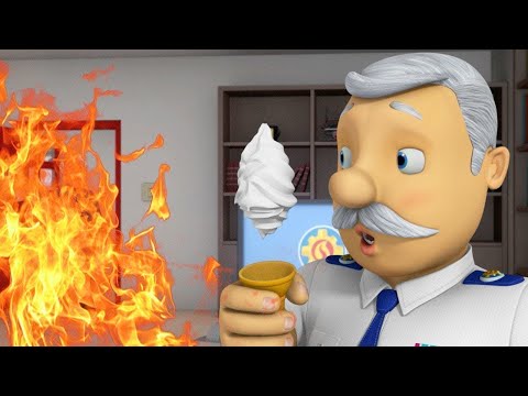 Tűzoltó Sam |Tűz a fagylalton! | Legjobb Tűzoltó Sam | Rajzfilmek gyerekeknek