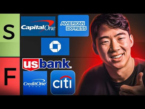 Credit Card Company Tier List: Ranking BEST to WORST