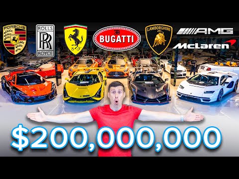 I spent $20M in 30 mins at the WORLD’S MOST INSANE car dealer!