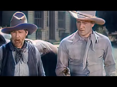 John Wayne | Blue Steel (Western, 1934) Colorized Movie | Subtitles