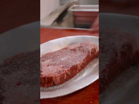 professional Chef Franklin Becker shows how to prepare a ribeye. #food #ribeye #steak