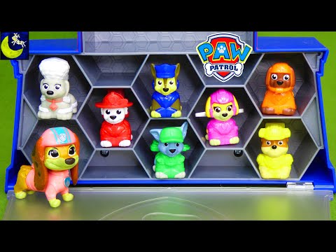 Lots of Paw Patrol the Movie Surprise Toys Liberty Adventure City Lookout Tower Toy Video Episode