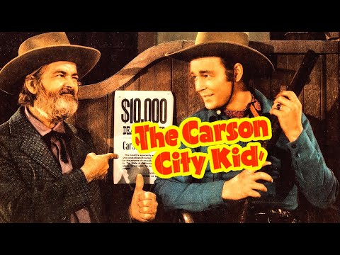 The Carson City Kid (1940) Roy Rogers | Classic Western | Full Length Movie