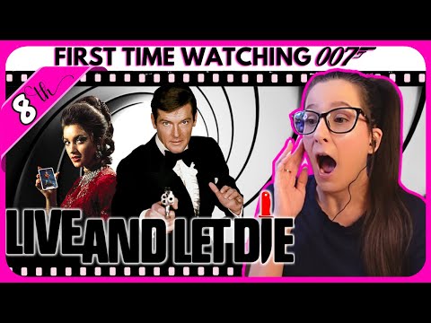 LIVE AND LET DIE (1973) JAMES BOND #8 MOVIE REACTION! Canadian FIRST TIME WATCHING 007!