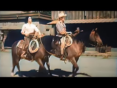 The Buckskin Lady (1957) Patricia Medina | Western | COLORIZED | Full Movie | Subtitled