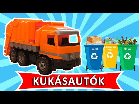 Kukásautók ♻️ Tanuljuk meg a szelektív hulladékgyűjtés alapjait!