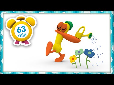 POCOYO MAGYARUL –️ 🌿NÖVÉNY LOCSOLÁS🌿 | [63 perc] Teljes Epizódok | Rajzfilm gyerekeknek