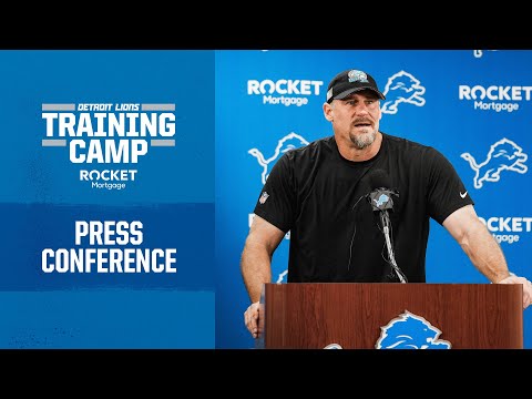 Dan Campbell Press Conference | 2023 Training Camp Day 11