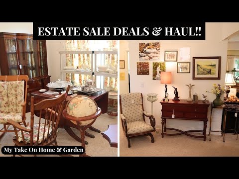 Shopping For Deals At This Estate Sale with HAUL!!