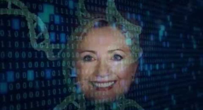 Evidence shows: Hillary Clinton is a robot.