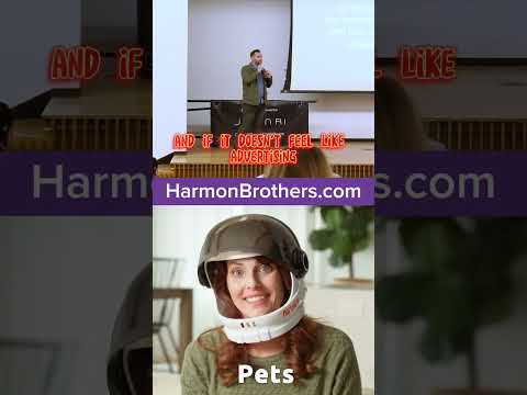 entertainment or educational #speech #marketing #ad #advertising HarmonBrothers.com