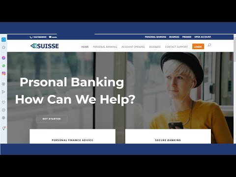 How to design Online Banking Website with WordPress COT IMF and Tax Code