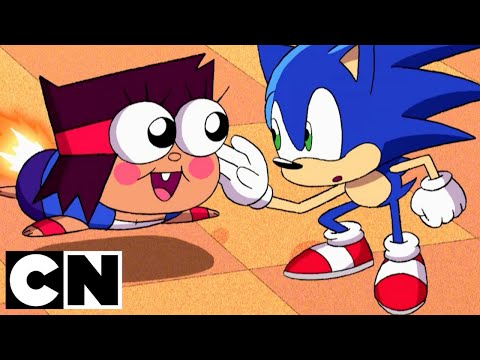 OK K.O. Let’s Be Heroes! | KO and Sonic The Hedgehog | Cartoon Network